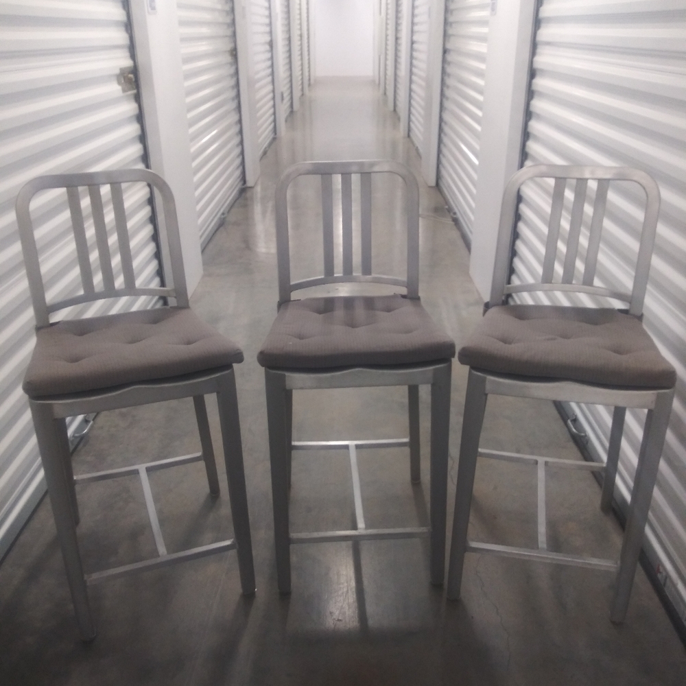 Emeco Navy Counter Stools